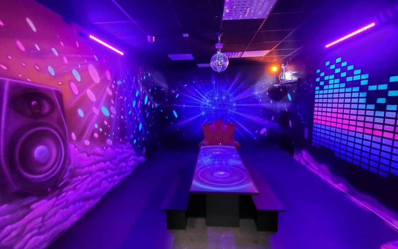 Partyrummet hos Lek & Bus i Gustavsberg
